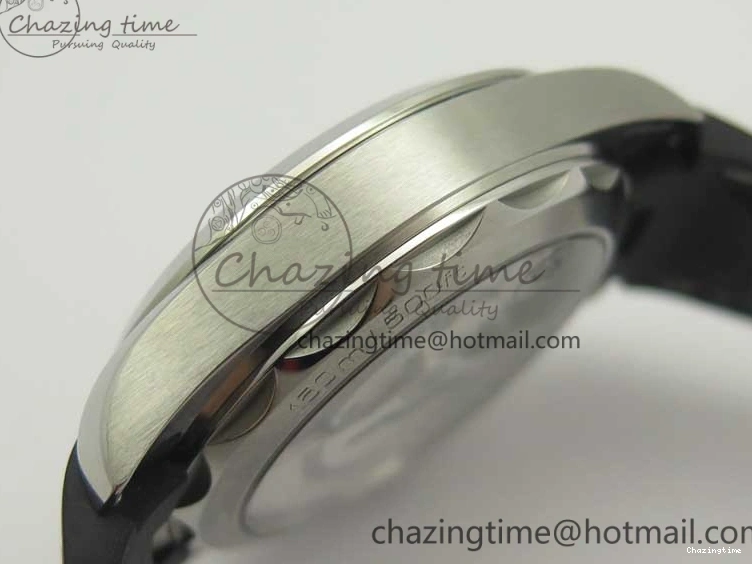 0308 Aqua Terra 150M Master Chronometers VSF 1:1 Best Edition Black Dial SS Hand on Black Rubber Strap A8900 Super Clone Unisex 8005